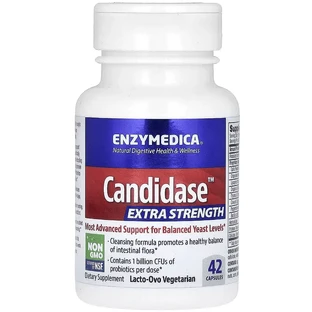 Кандидаза, Посилена формула, Candidase Extra Strength, Enzymedica, 42 капсули