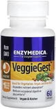 Травні ферменти, VeggieGest, Enzymedica, 60 капсул