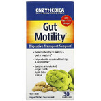Растительный комплекс для моторики кишечника, Gut Motility, Enzymedica, 30 капсул: цены и характеристики