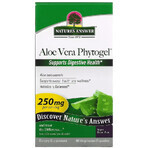 Алоэ вера фитогель, 250 мг, Aloe Vera Phytogel, Nature's Answer, 90 вегетарианских капсул: цены и характеристики