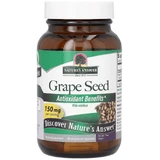 Виноградные косточки, 150 мг, Grape Seed, Nature's Answer, 60 вегетарианских капсул