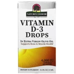 Витамин D3 в каплях, 4000 МЕ, Vitamin D-3 Drops, Nature's Answer, 15 мл: цены и характеристики
