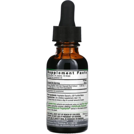 Имбирь, 1000 мг, экстракт корня без спирта, Ginger Root, Fluid Extract, Alcohol-Free, Nature's Answer, 30 мл: цены и характеристики