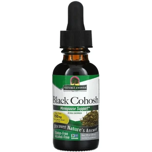 Клопогон, 950 мг, без спирта, Black Cohosh, Alcohol-Free, Nature's Answer, 30 мл