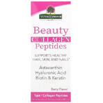 Колагенові пептиди краси, смак ягід, Beauty Collagen Peptides, Nature's Answer, 240 мл: ціни та характеристики
