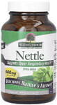 Крапива, 600 мг, Nettle, Nature&#39;s Answer, 90 вегетарианских капсул