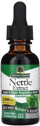 Крапива, экстракт в каплях, 2000 мг, Nettle Extract, Nature's Answer, 30 мл