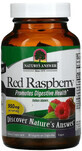 Красная малина, 950 мг, Red Raspberry, Nature&#39;s Answer, 90 вегетарианских капсул
