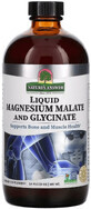 Магний малат и глицинат, 200 мг, вкус мандарина, Liquid Magnesium Malate and Glycinate, Nature&#39;s Answer, 480 мл