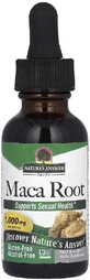 Мака, 1000 мг, без спирту, Maca Root, Alcohol-Free, Nature's Answer, 30 мл