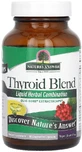 Смесь для щитовидной железы, Thyroid Blend, Nature's Answer, 90 вегетарианских капсул