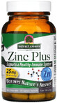 Цинк плюс, 25 мг, Zinc Plus, Nature&#39;s Answer, 60 вегетаріанських капсул