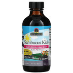 Чорна бузина для дітей, 4000 мг, Sambucus Kid's Formula, Nature's Answer, 120 мл: ціни та характеристики