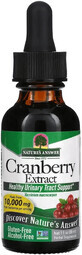 Екстракт журавлини, без спирту, 10000 мг, Cranberry Extract, Alcohol-Free, Nature&#39;s Answer, 30 мл
