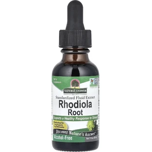 Екстракт кореня родіоли без спирту, Rhodiola Root, Nature's Answer, 30 мл