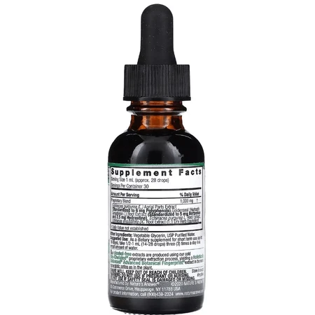 Эхинацея и Желтокорень (Гидрастис), без спирта, Echinacea & Goldenseal, Alcohol-Free, Nature's Answer, 30 мл: цены и характеристики
