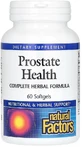 Здоровье простаты, растительная формула, Prostate Health, Natural Factors, 60 капсул