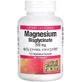 Магний Бисглицинат, 200 мг, Magnesium Bisglycinate, Natural Factors, 120 вегетарианских капсул