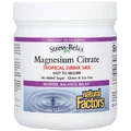 Магній цитрат у порошку, смак тропічних фруктів, Stress-Relax, Magnesium Citrate, Natural Factors, 250 г