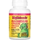 Магний цитрат для детей, 50 мг, вкус жевательной резинки, Magnesium Citrate, Natural Factors, 60 жевательных таблеток