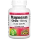 Магний цитрат, 150 мг, вкус лайма, Magnesium Citrate, Natural Factors, 60 жевательных таблеток