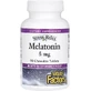 Мелатонин, 5 мг, Stress Relax, Melatonin, Natural Factors, 90 жевательных таблеток