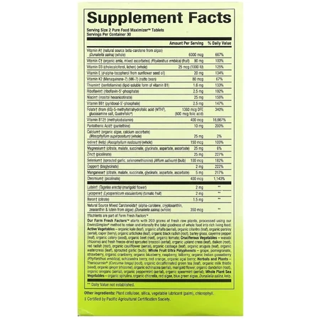 Мультивітамінний та мінеральний комплекс для чоловіків, Men's Multivitamin & Mineral, Natural Factors, 60 таблеток: ціни та характеристики