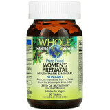 Мультивітаміни та мінерали для вагітних, Women's Prenatal Multivitamin & Mineral, Natural Factors, 60 таблеток