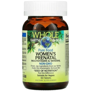 Мультивітаміни та мінерали для вагітних, Women's Prenatal Multivitamin & Mineral, Natural Factors, 60 таблеток