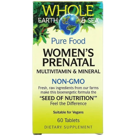 Мультивітаміни та мінерали для вагітних, Women's Prenatal Multivitamin & Mineral, Natural Factors, 60 таблеток: ціни та характеристики