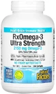 Омега-3 ультра, 2150 мг, RxOmega-3 Ultra Strength, Natural Factors, 150 гелевых капсул