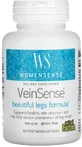 Підтримка вен для жінок, WomenSense, VeinSense, Natural Factors, 60 вегетаріанських капсул