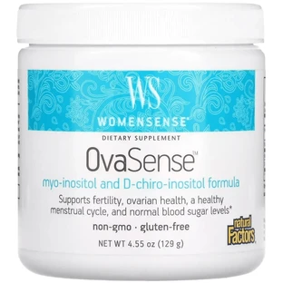 Підтримка жіночого здоров'я, Womensense, PCOSense, Natural Factors, 129 г