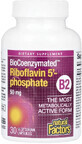 Рибофлавін 5&#39;-фосфат, вітамін B2, 50 мг, BioCoenzymated, B2, Riboflavin 5&#39;-Phosphate, Natural Factors, 30 вегетаріанських капсул
