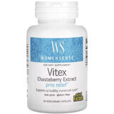 Екстракт вітексу, WomenSense, Vitex Chasteberry Extract, Natural Factors, 90 вегетаріанських капсул