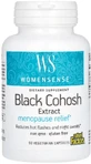 Экстракт клопогона, облегчение менопаузы, WomenSense, Black Cohosh Extract, Menopause Relief, Natural Factors, 90 вегетарианских капсул