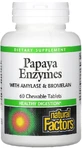 Энзимы Папайи, Papaya Enzymes, Natural Factors, 60 таблеток