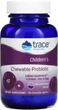 Детский пробиотик, вкус винограда, Children's Chewable Probiotic, Trace Minerals, 30 жевательных таблеток