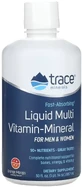 Жидкие мультивитамины и минералы, вкус апельсин и манго, Liquid Multi Vitamin-Mineral, Trace Minerals, 887 мл