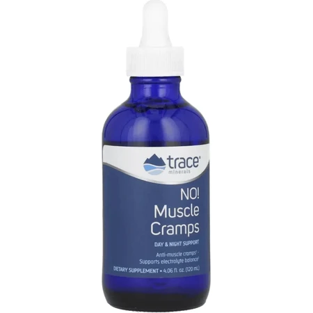 Порятунок від м'язових судом, No! Muscle Cramps, Trace Minerals, 120 мл: ціни та характеристики