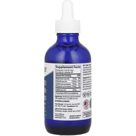 Порятунок від м'язових судом, No! Muscle Cramps, Trace Minerals, 120 мл: ціни та характеристики