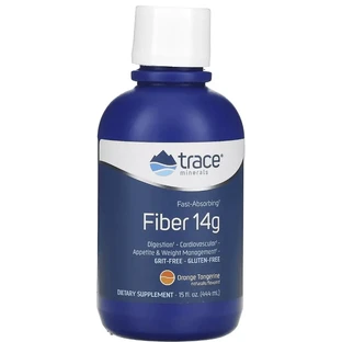 Клітковина, смак апельсина та мандарину, Fiber, Trace Minerals, 444 мл
