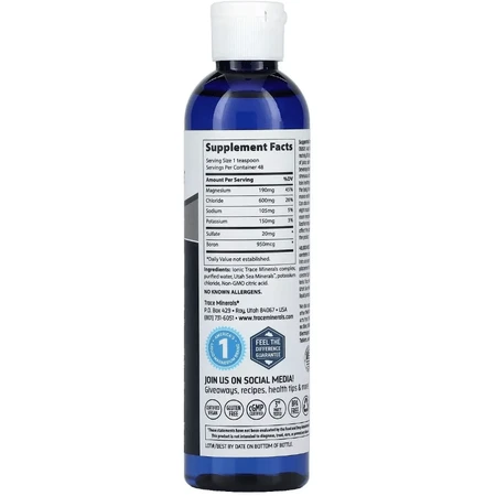 Концентрат електролітів, Electrolyte Concentrate, Trace Minerals, 237 мл: ціни та характеристики