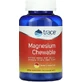 Магний, вкус малина и лимон, Magnesium Chewable, Trace Minerals, 120 жевательных таблеток