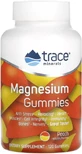 Магній, смак персика, Magnesium Gummies, Trace Minerals, 120 жувальних цукерок