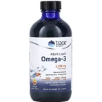 Омега-3, 2550 мг, вкус апельсина, Adult Liquid Omega-3, Trace Minerals, 237 мл: цены и характеристики
