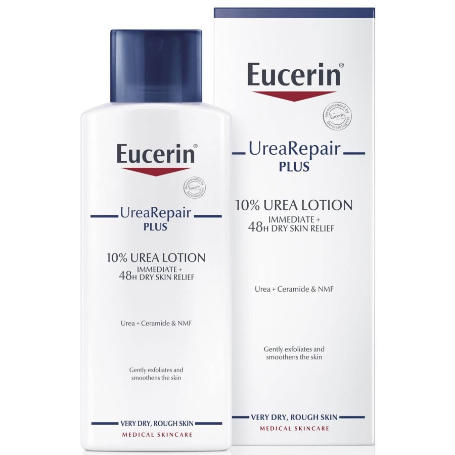 Лосьон для тіла Eucerin 10% Urea Насичений зволожуючий для дуже сухої шкіри 250 мл: ціни та характеристики