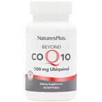 Коензим Q10, Убіхінол, 100 мг, Beyond CoQ10, Natures Plus, 30 гелевих капсул: ціни та характеристики