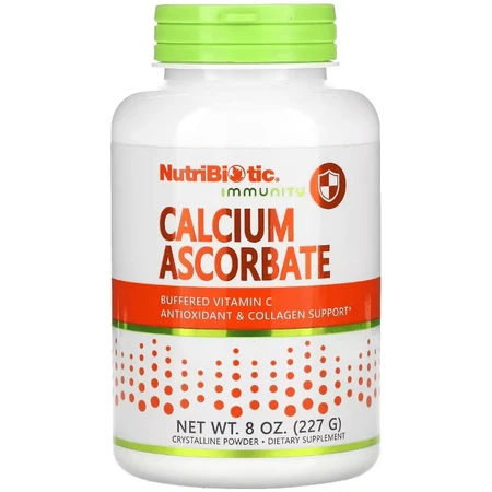 Аскорбат кальция, Immunity, Calcium Ascorbate, NutriBiotic, 227 г: цены и характеристики