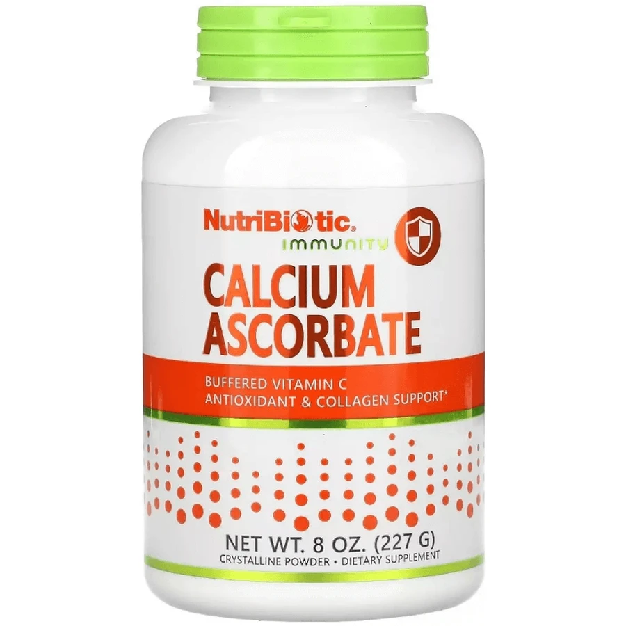 Аскорбат кальция, Immunity, Calcium Ascorbate, NutriBiotic, 227 г: цены и характеристики